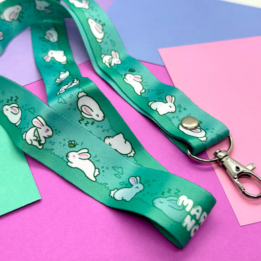 Cute Bunnies Lanyard