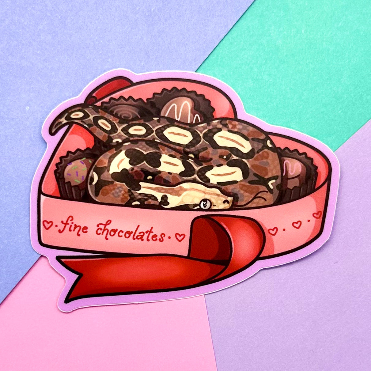 Box of Chocolates Sticker