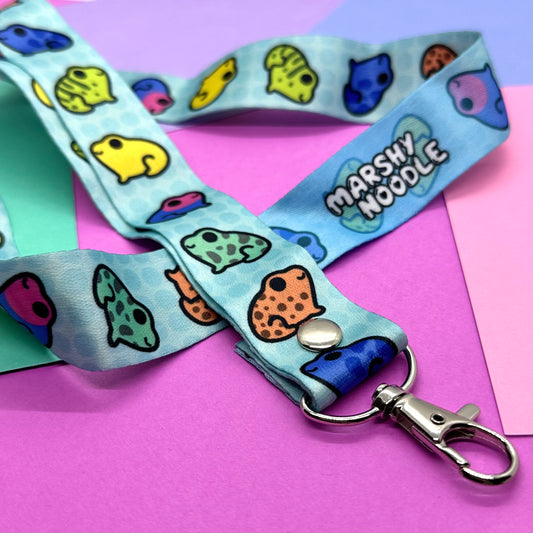 Dart Frogs Lanyard