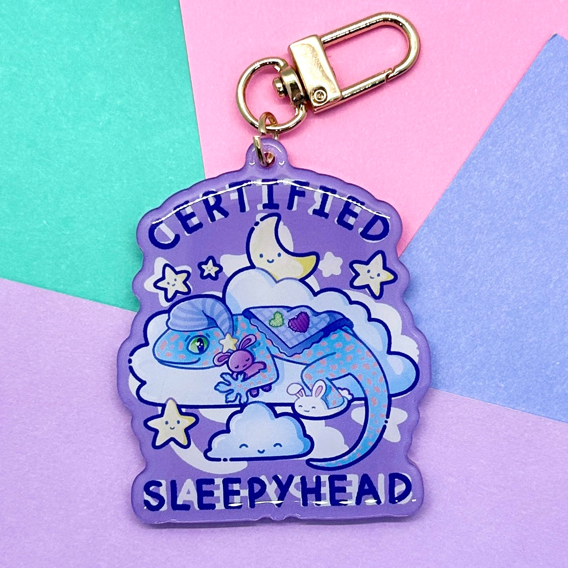 Misprint Sleepyhead Keychain