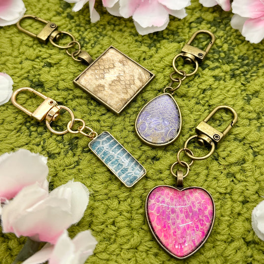 Snake Shed Keychains (Ready To Ship)