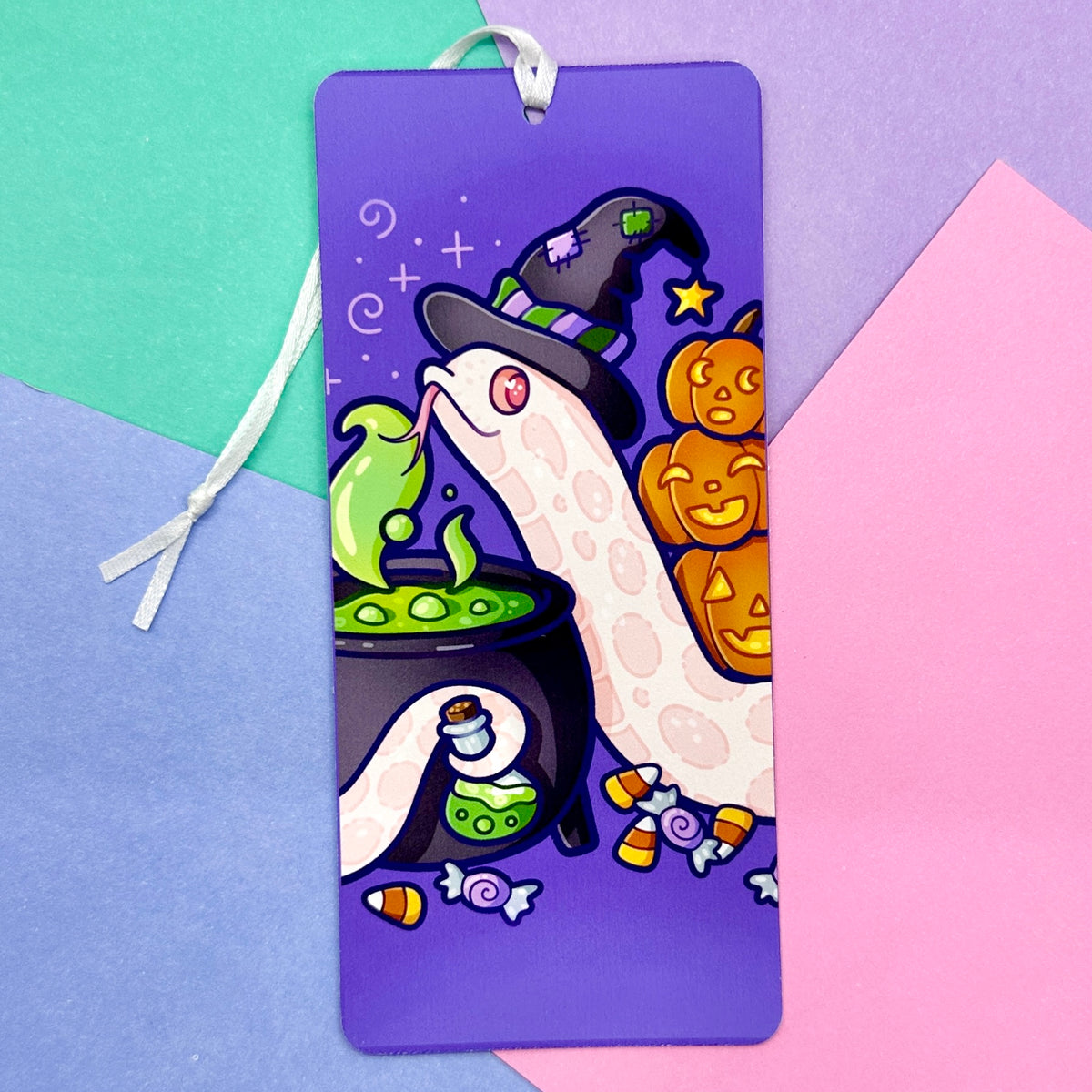 Potion Brewing Marshmallow Mini Bookmark