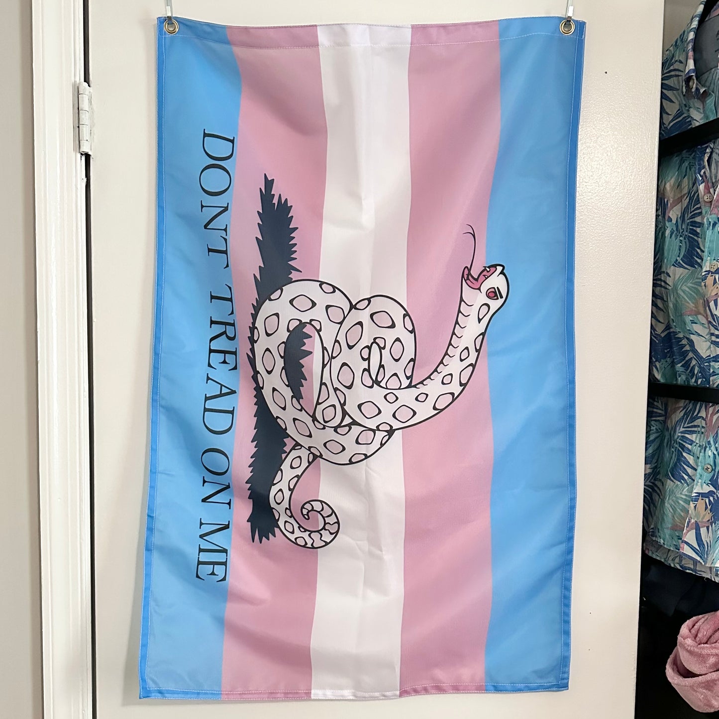 Don't Tread On Me Trans Flag