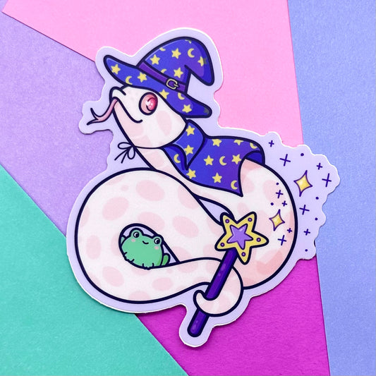 Wizard Marshmallow Sticker