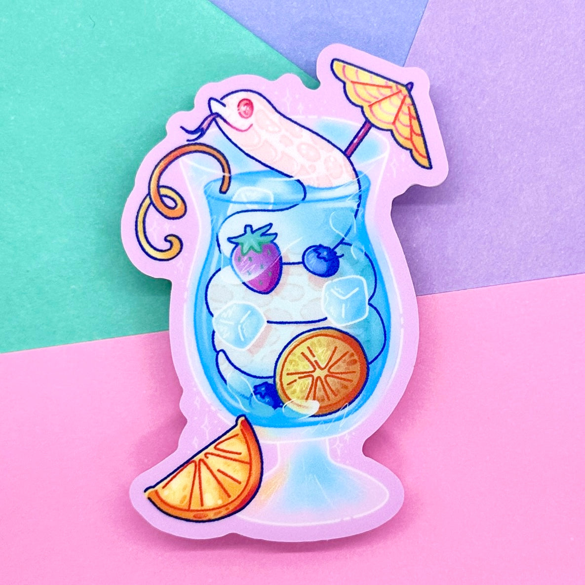 Fruit Punch Marshmallow Sticker