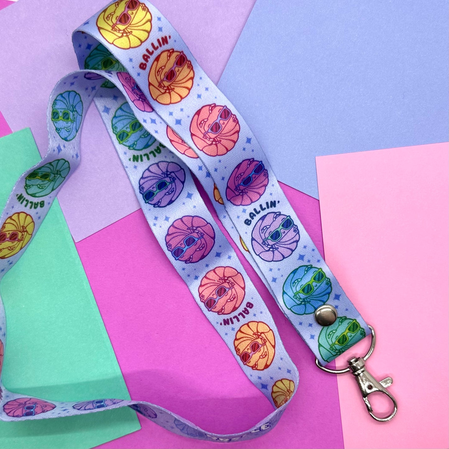 Ballin' Isopods Lanyard