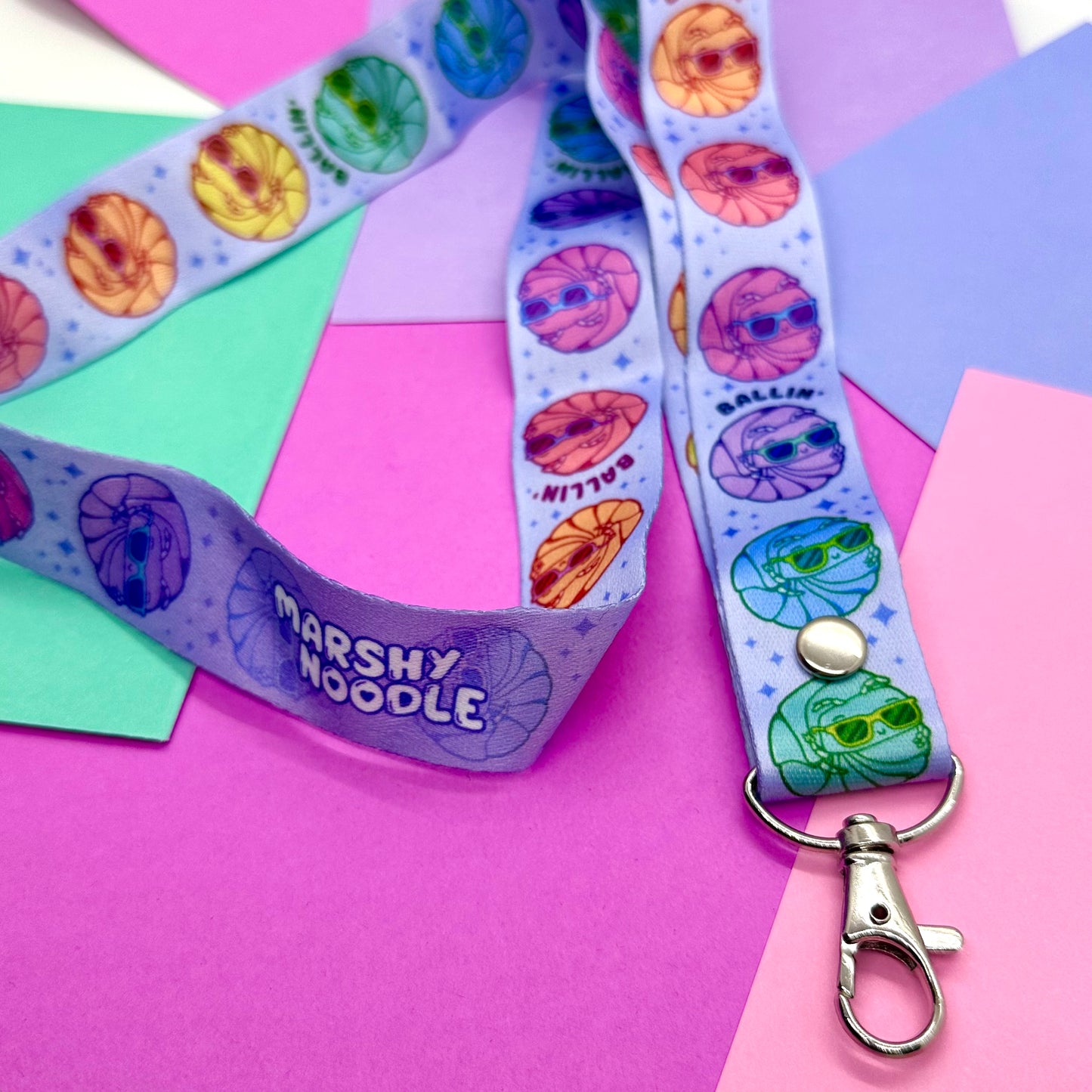 Ballin' Isopods Lanyard