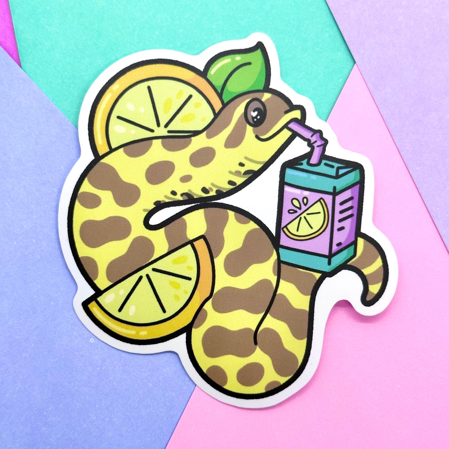 Juice Box Meringue Sticker