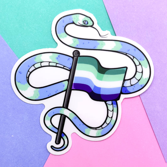 MLM Pride Snake Sticker