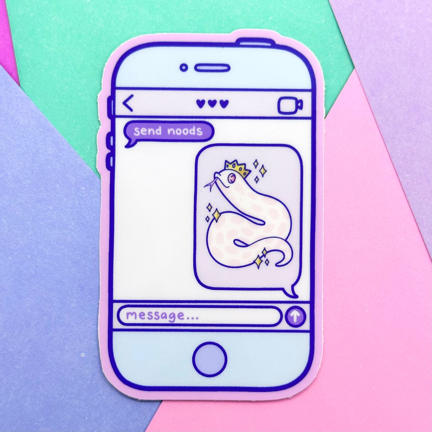 Send Noodles Sticker