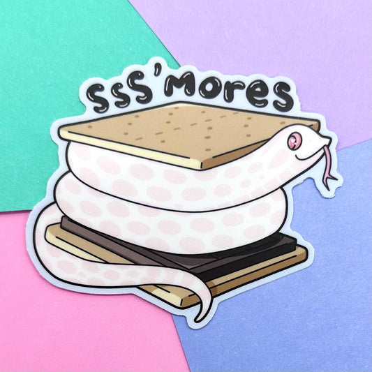 S'mores Marshmallow Sticker