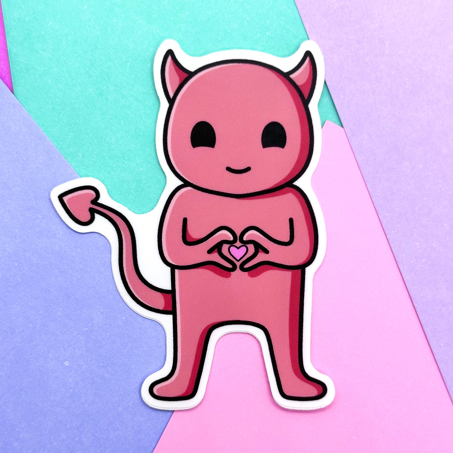 Cute Demon Sticker