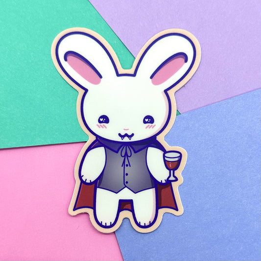 Vampire Bunny Sticker