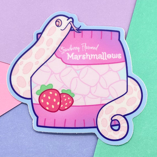 Marshmallows Marshy Sticker