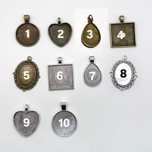 Customized Snake Shed Pendants