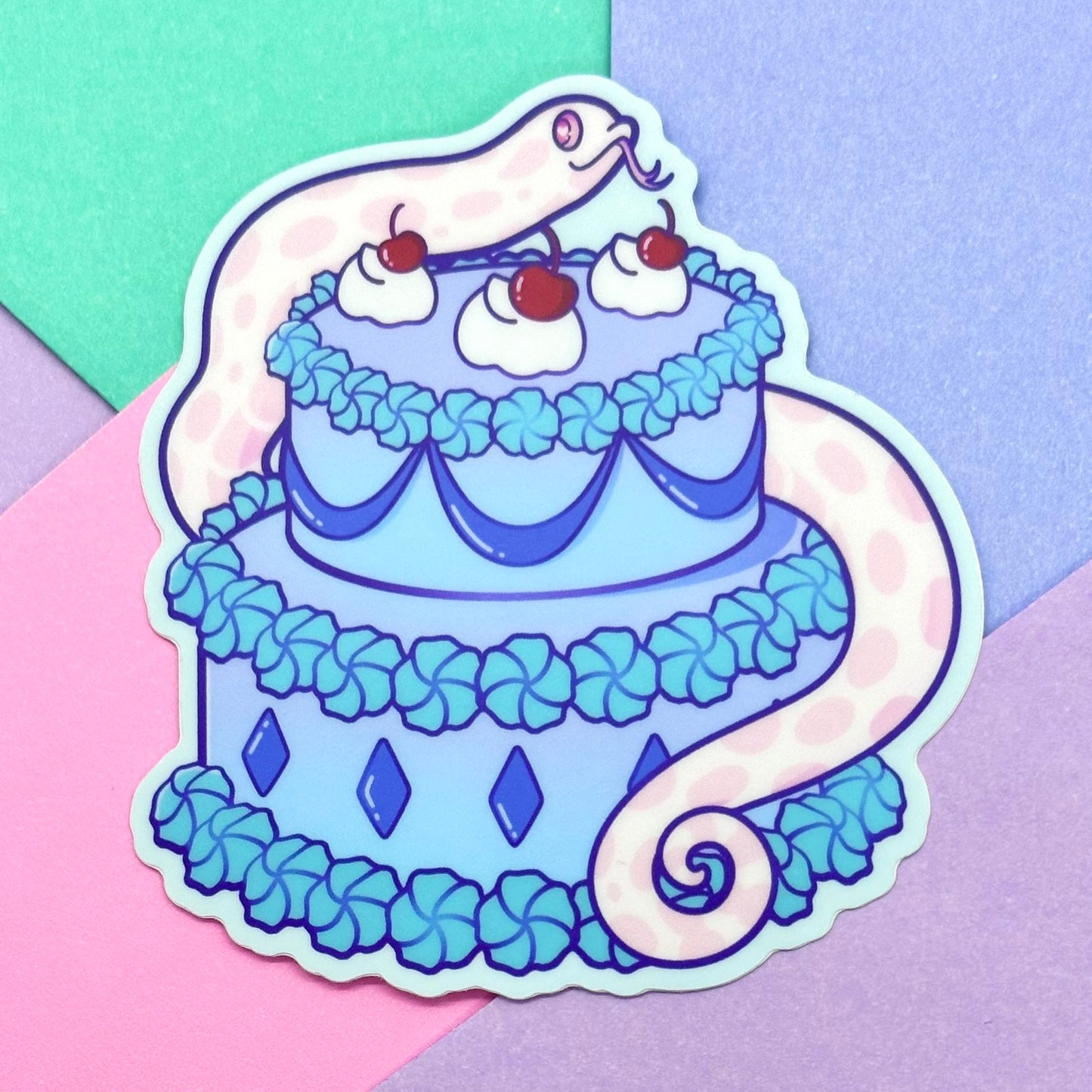 Cake Marshmallow Sticker