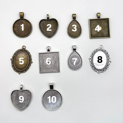Customized Snake Shed Pendants