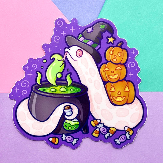Witchy Marshmallow Sticker
