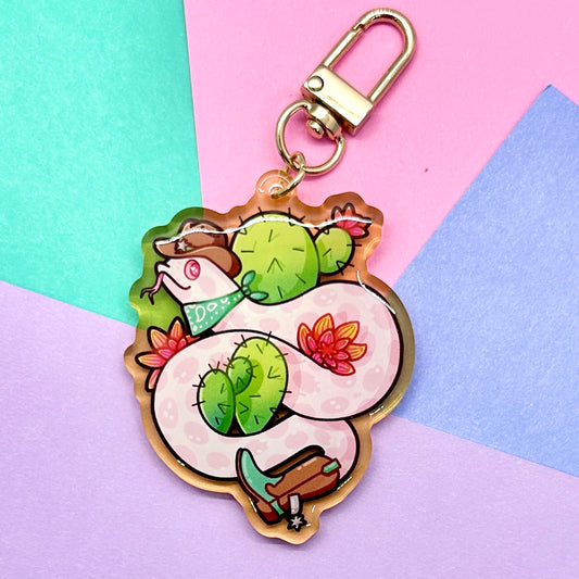 Wild West Marshmallow Keychain