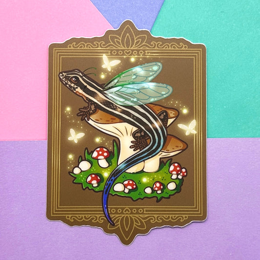 Fairy Circle Skink Sticker