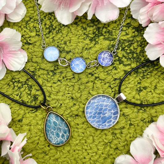 Snake Shed Pendants (Ready To Ship)