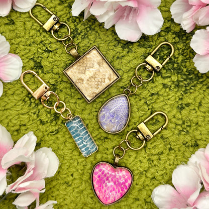 Snake Shed Keychains (Ready To Ship)