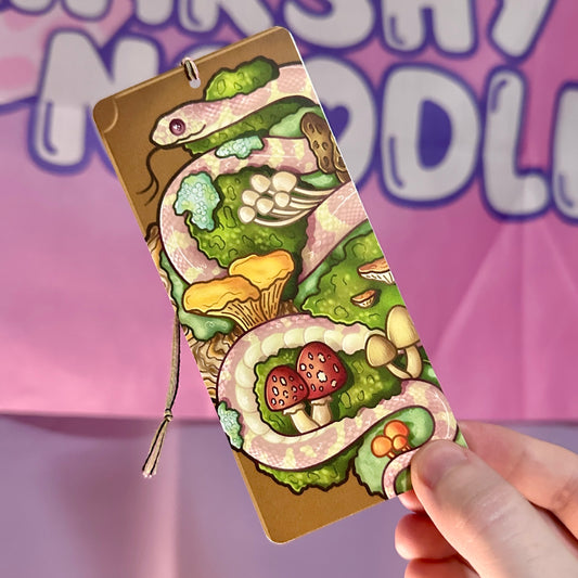 B-Grade Mossy Lavender Kingsnake Mini Bookmark