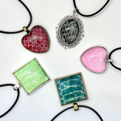 Snake Shed Pendants (Ready To Ship)