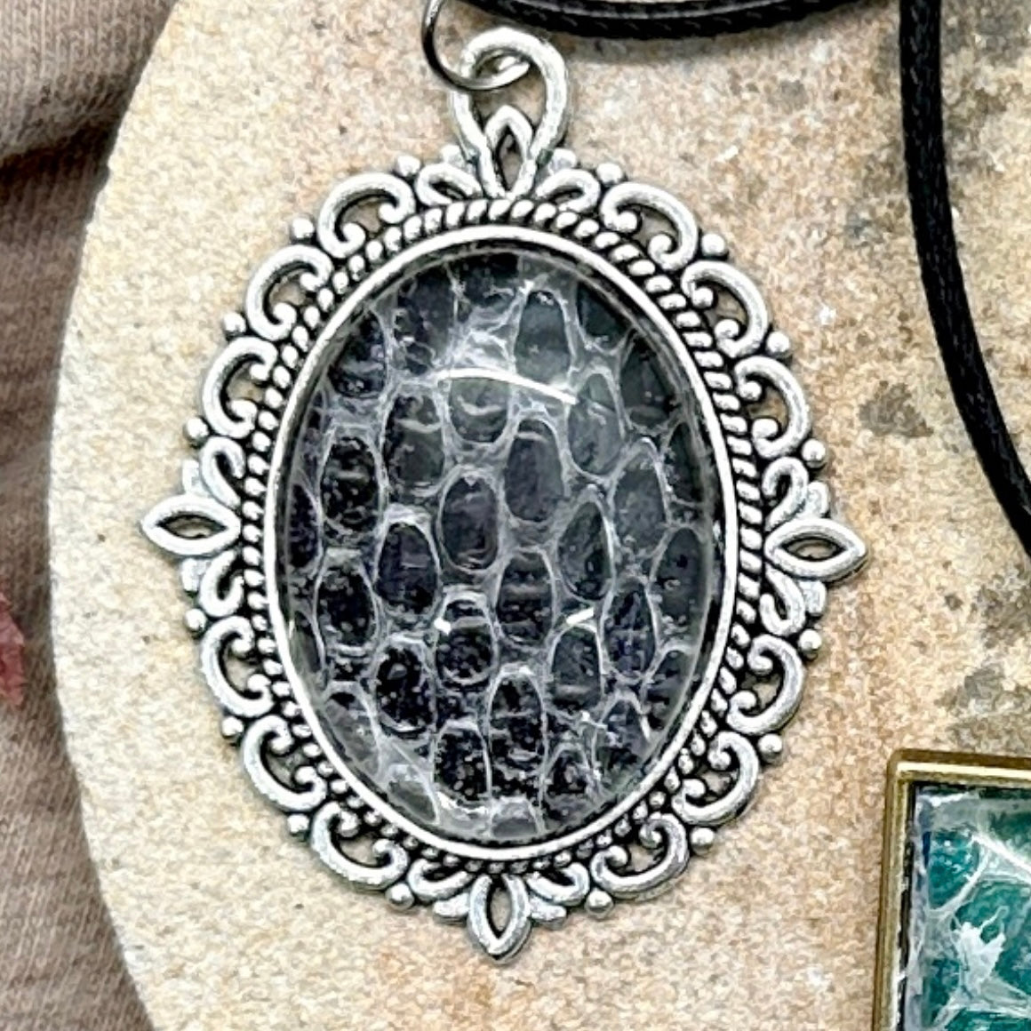 Snake Shed Pendants (Ready To Ship)