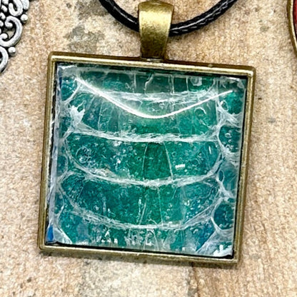 Snake Shed Pendants (Ready To Ship)