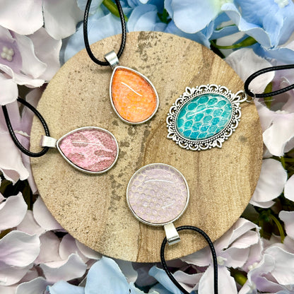 Customized Snake Shed Pendants