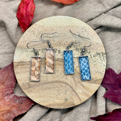 Snake Shed Earrings (Ready To Ship)