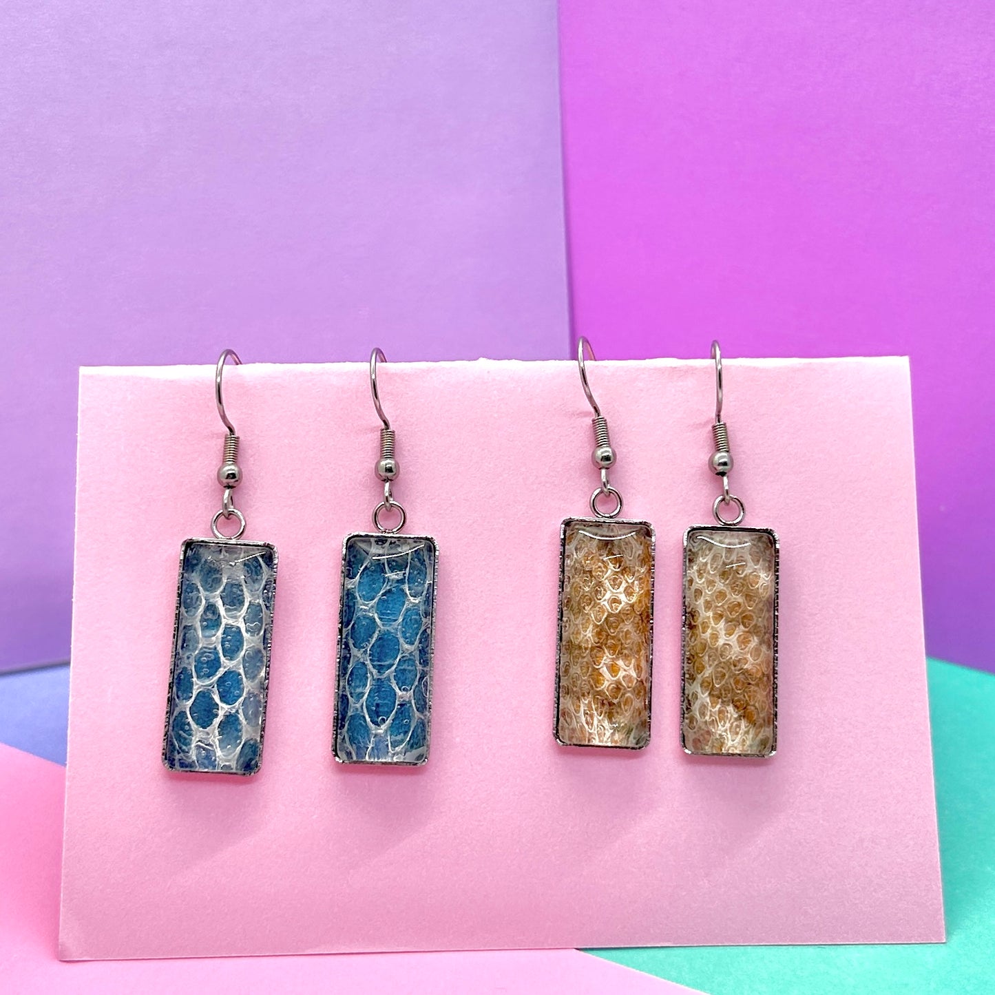 Snake Shed Earrings (Ready To Ship)