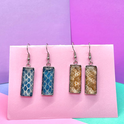 Snake Shed Earrings (Ready To Ship)