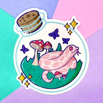 Marshmallow in a Bottle Sticker