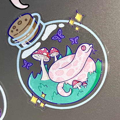 Marshmallow in a Bottle Sticker