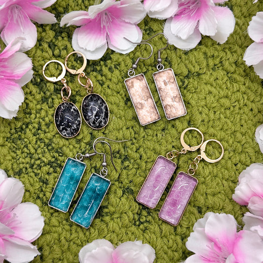 Snake Shed Earrings (Ready To Ship)