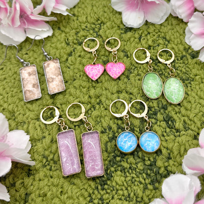 Snake Shed Earrings (Ready To Ship)