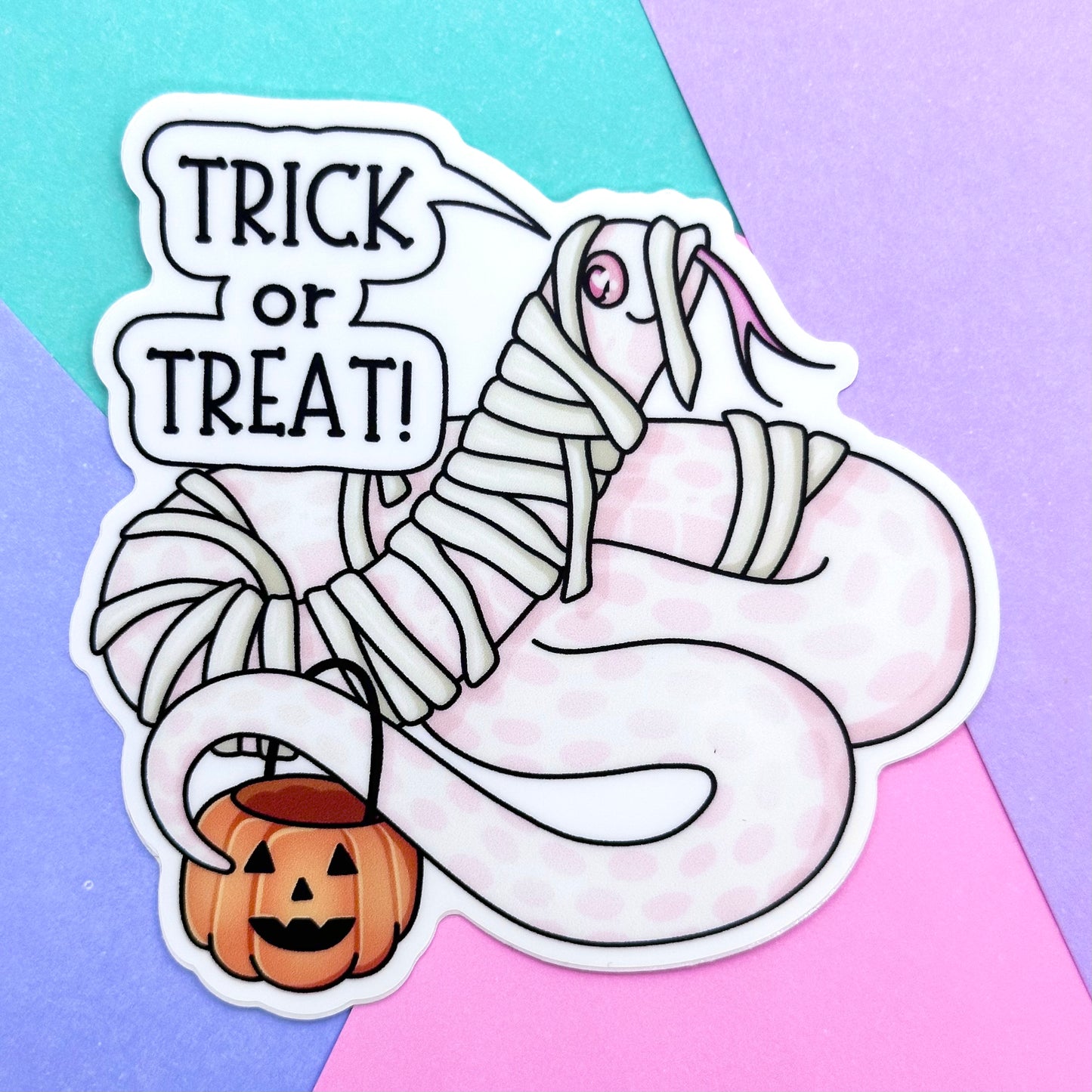 Mummy Marshmallow Sticker