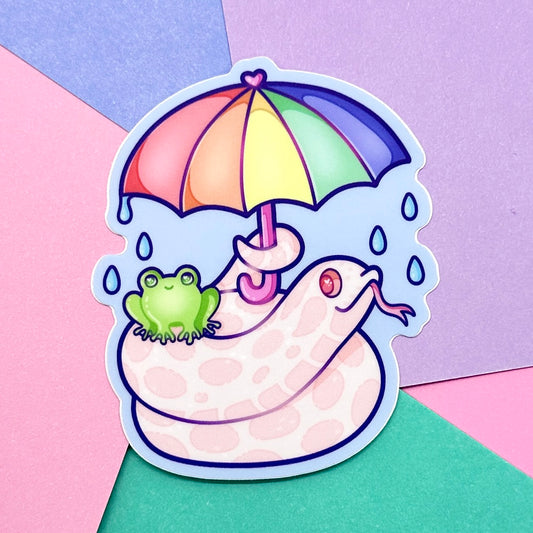 Rainy Marshmallow Sticker