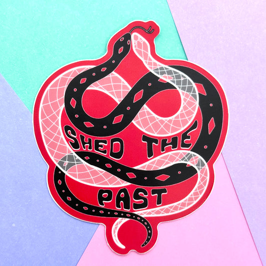 Shed The Past Sticker
