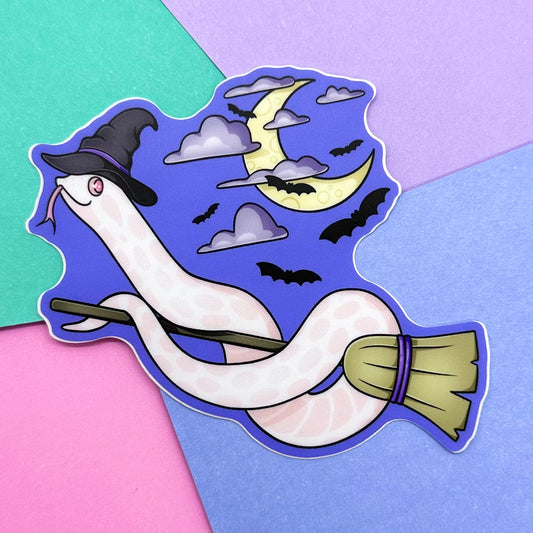 Witchy Night Marshmallow Sticker